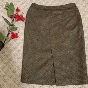 Club Monaco gold sparkle mini skirt